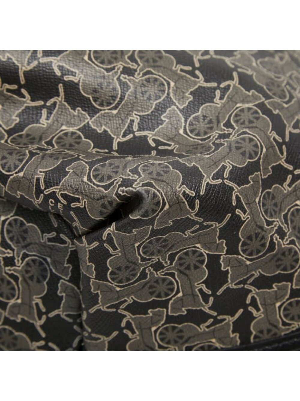 Celine Bittersweet Handbag Black Gray Leather - Picture 6 of 10